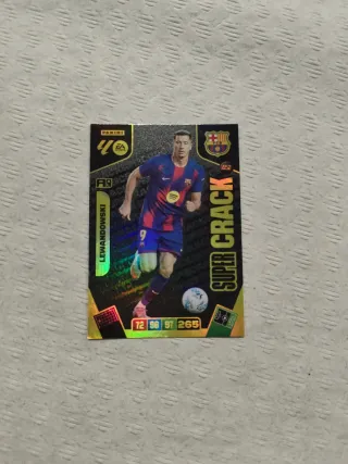 Cromo Lewandowski Super Crack Panini