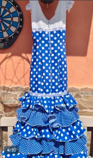 Vestido flamenca, gitana, feria