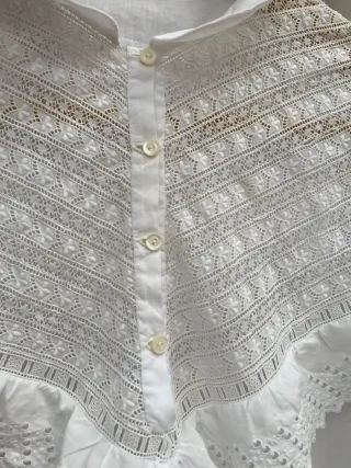 Vestido/camisón  vintage con encaje