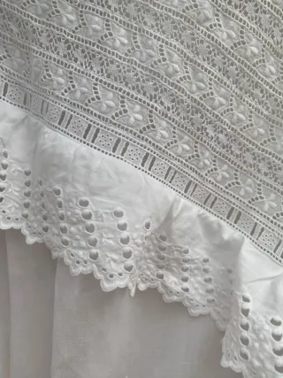 Vestido/camisón  vintage con encaje