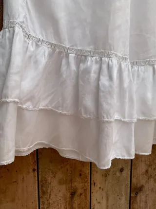 Vestido/camisón  vintage con encaje