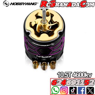 MOTOR DRIFT HOBBYWING XERUN D10 10.5T PURPLE