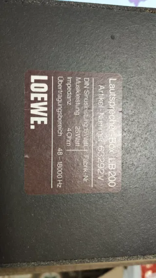 Altavoces Loewe LB 200