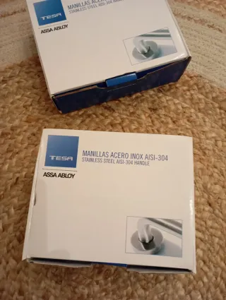 2 juegos rosetas de puerta, a estrenar