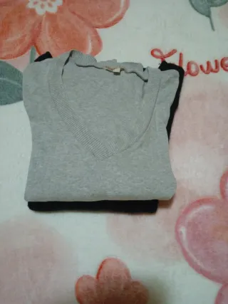 2 jerseys de Massimo Dutti y Bershka