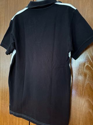 Polo Boss Blanco y Negro
