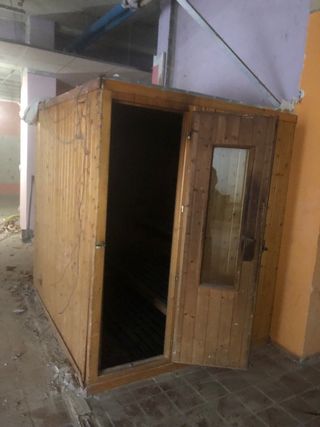 Sauna de madera