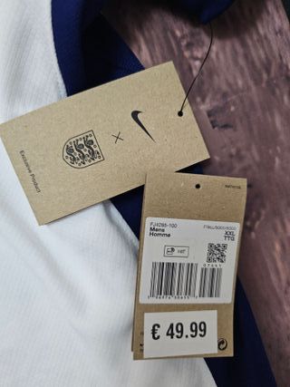 Maglietta Nike Inghilterra Calcio Originale