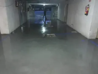 Solera hormigón impreso monocapa