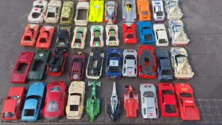 Lote desguace Scalextric slot