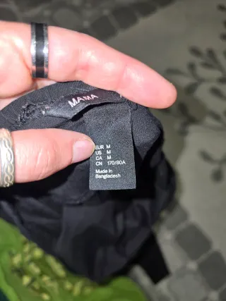 Mallas premamá negras