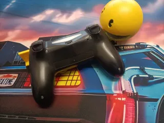 Mando PS4 Metalizado Verde-Azul Camaleón