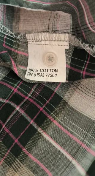 Blusa cuadros Zara Woman