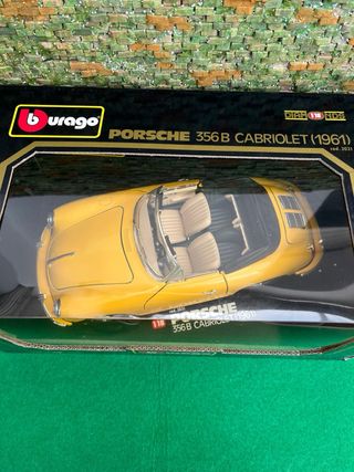Porsche 356B Cabriolet (1961) – 1:18 – Bburago