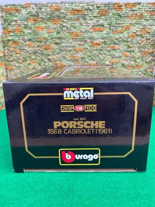 Porsche 356B Cabriolet (1961) – 1:18 – Bburago
