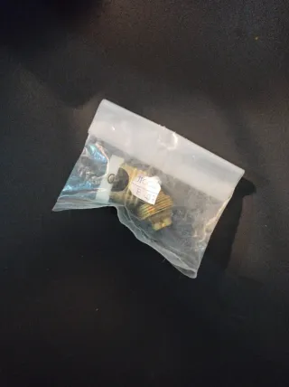 Portalámparas antiguos metal dorado y blanco