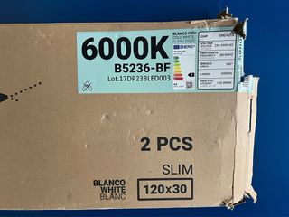 Panel LED Philips Blanco - Luz fría 6000K - 44W