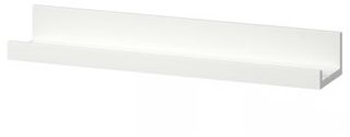 Estante pared blanco Ikea Mosslanda
