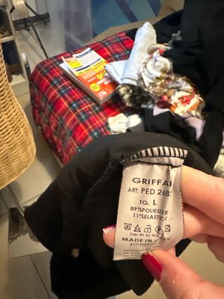 Pantaloni eleganti Griffai neri