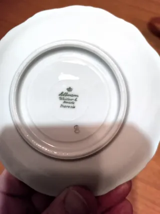 Servizio da caffè in porcellana