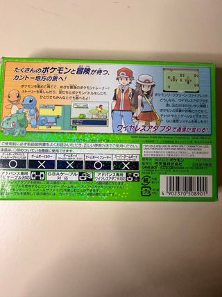 Pokemon Verde Hoja Japonés GBA