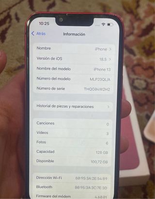 iPhone 13 RED – 128 GB