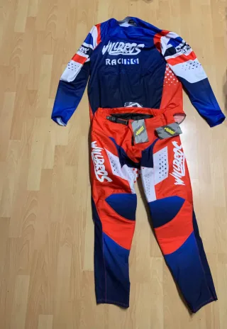 Traje Motocross Wilbros Talla L Nuevo