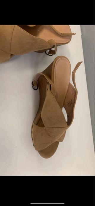 Sandalias Beige/Marrón