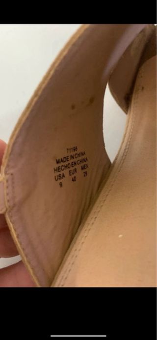 Sandalias Beige/Marrón