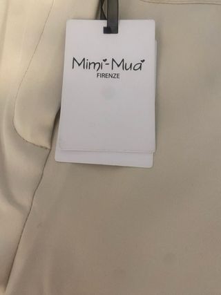 Pantalones beige mujer cremallera