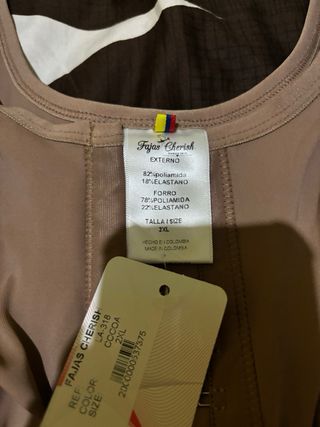 Faja Colombiana Moldeadora Beige