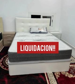 Aprovecha: camas con canapé y colchón incluidos