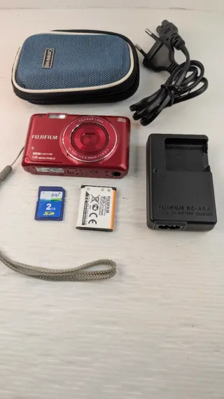 Fujifilm Finepix JX600 Cámara Digital Roja