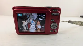 Fujifilm Finepix JX600 Cámara Digital Roja