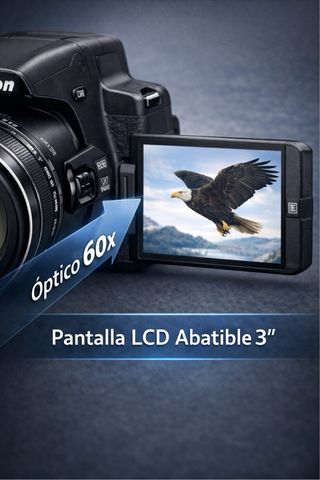 Nikon Coolpix B700 Cámara Digital 20MP Zoom 60x 4K
