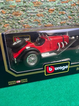 Mercedes-Benz SSK (1928) – Escala 1:18 – Bburago