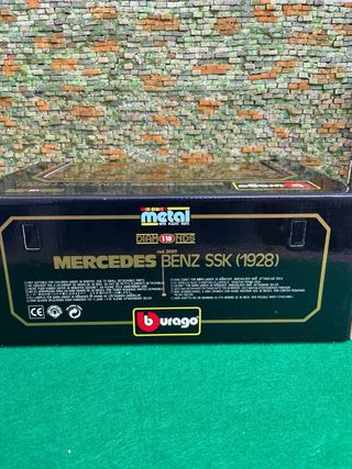 Mercedes-Benz SSK (1928) – Escala 1:18 – Bburago