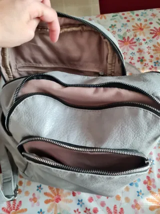 Zaino ecopelle morbido funzionale