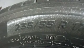 Neumático Michelin Primacy5 235/55/17 99V