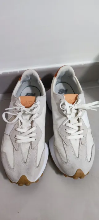 Zapatillas New Balance Mujer Talla 40 Beige/Naranj