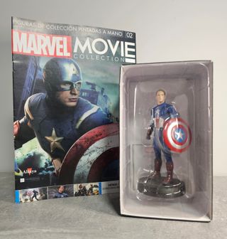Figura Marvel Altaya - 02 CAPITAN AMERICA