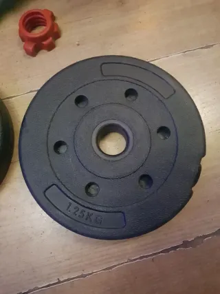 Juego de pesas ajustables