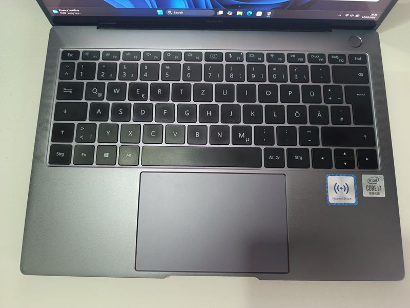 Huawei Matebook X Pro 2020 Gris Espacial afbeelding 2