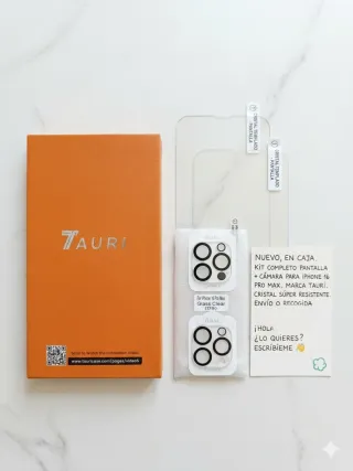 Kit Pantalla y Cámara iPhone 16 Pro Max Tauri