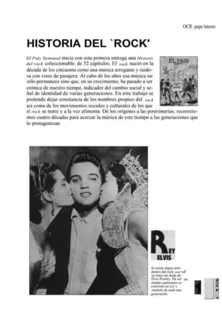 Historia del rock el país, colección completa