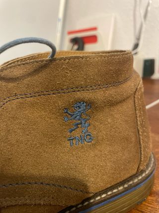 Botas de piel marrón Talla 42.5