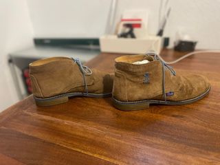 Botas de piel marrón Talla 42.5