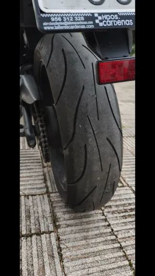 Kawasaki ER-6n Negra