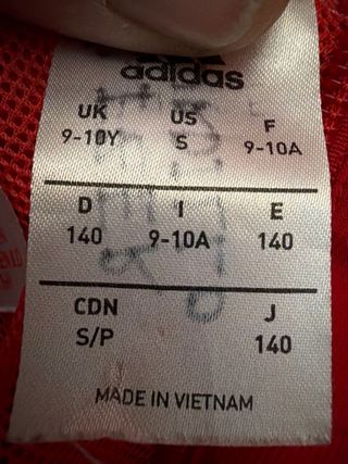 Sudadera Adidas Roja con Capucha