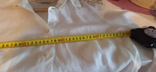 Camisa Lino Zara Woman Talla L